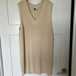 H&M Beige Sweater Dress